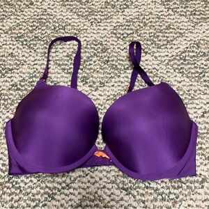 Victoria's Secret Purple Push-up Bra 36D